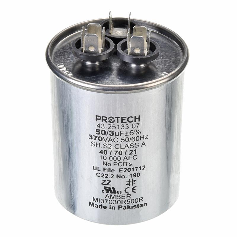 so 43-25133-07 50/3X370 ROUND CAPACITOR