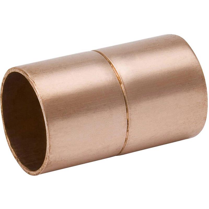 W 01009 COPPER COUPLING 3/8 OD