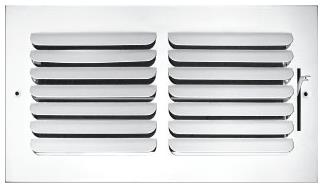 12X06 1W CURVED BLADE REGISTER