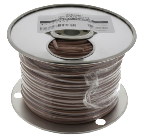 18/4 PLENUM RATED WIRE 250FT WHT JACKET