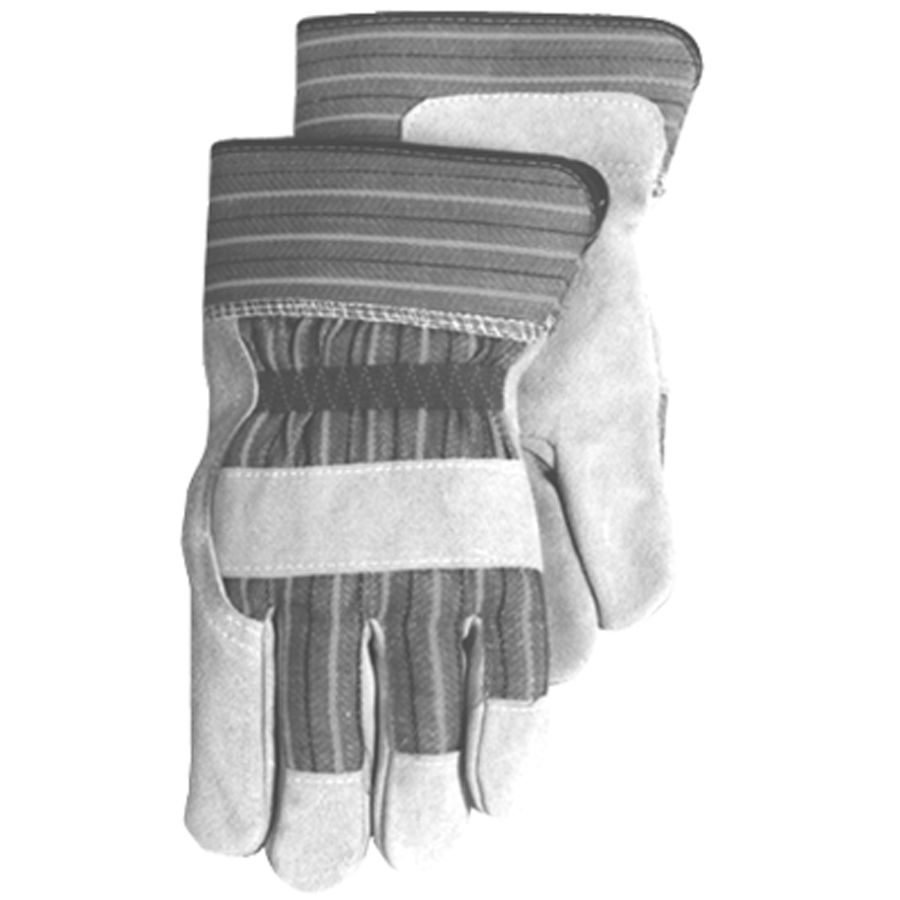 79157 GLOVES CANVAS/LEATHER (PAIR)